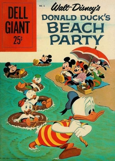 DONALD DUCK BEACH PARTY #6