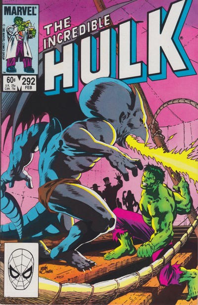 THE INCREDIBLE HULK #292