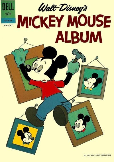 WALT DISNEY'S MICKEY MOUSE ALBUM #01-518-210