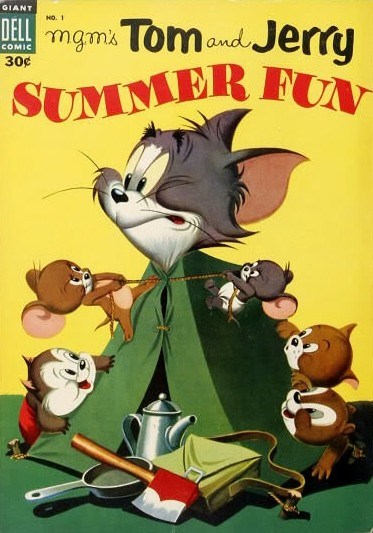 TOM AND JERRY'S SUMMER FUN #1B