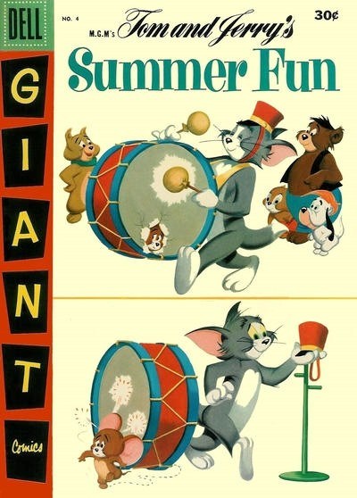 TOM AND JERRY'S SUMMER FUN #4B