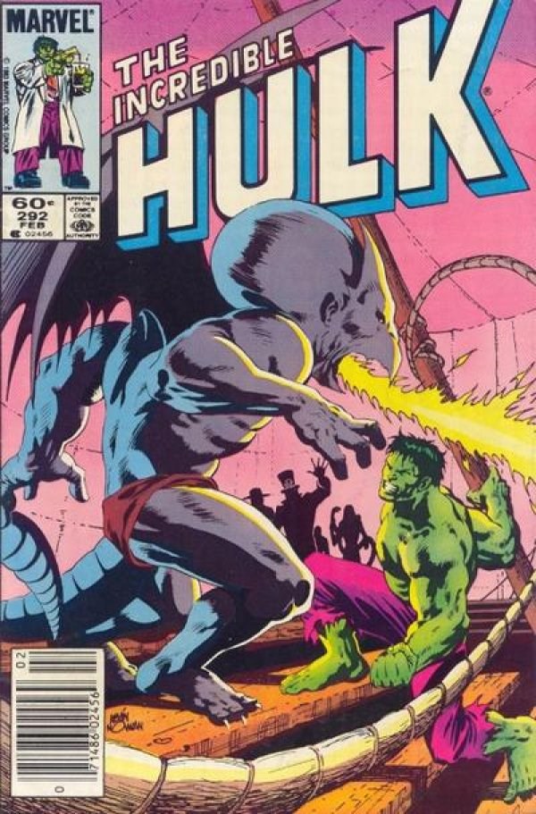 THE INCREDIBLE HULK #292B