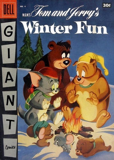 TOM AND JERRY'S WINTER FUN #4B