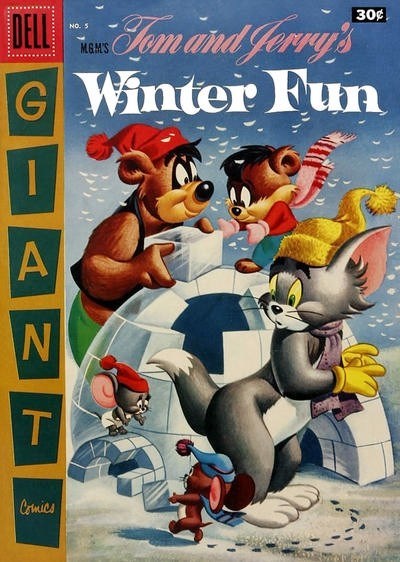TOM AND JERRY'S WINTER FUN #5B