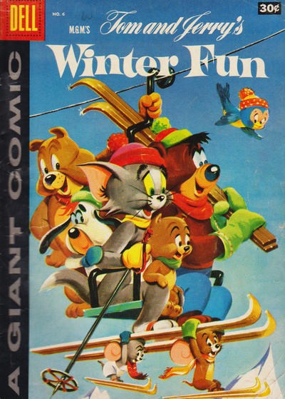 TOM AND JERRY'S WINTER FUN #6C