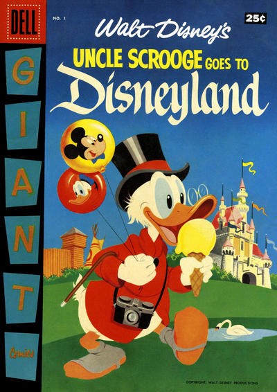 UNCLE SCROOGE GOES TO DISNEYLAND #1