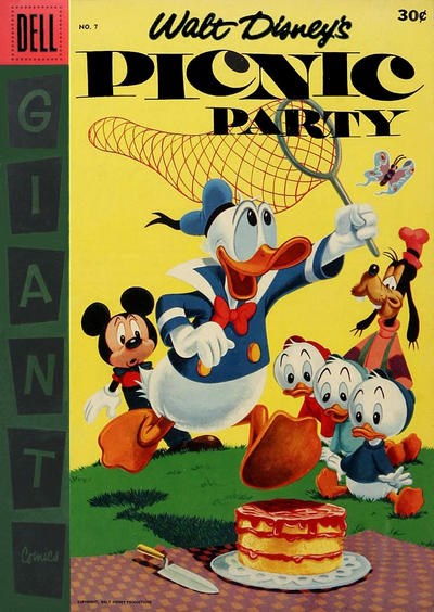 WALT DISNEY'S PICNIC PARTY #7B