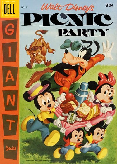 WALT DISNEY'S PICNIC PARTY #8B