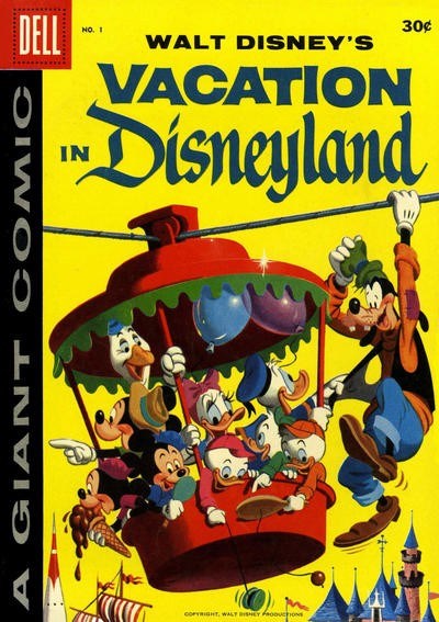 WALT DISNEY'S VACATION IN DISNEYLAND #1B