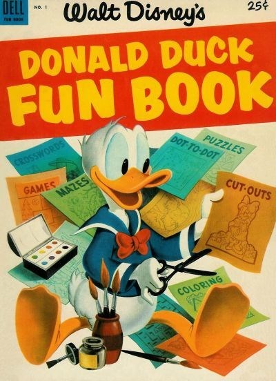 DONALD DUCK FUN BOOK #1