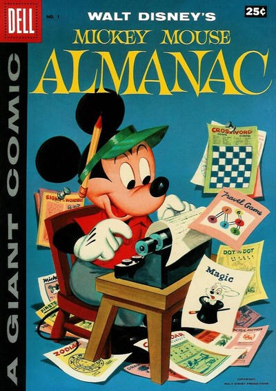 WALT DISNEY'S MICKEY MOUSE ALMANAC #1