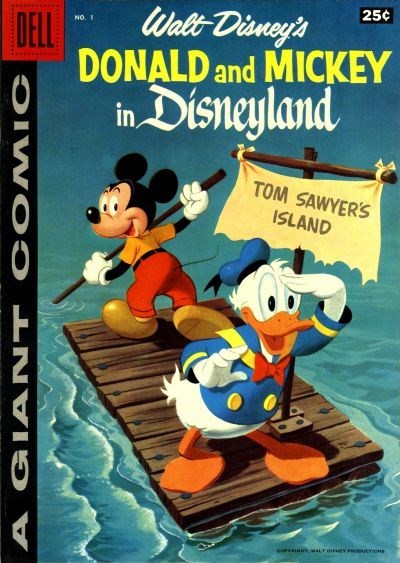 DONALD AND MICKEY IN DISNEYLAND #1