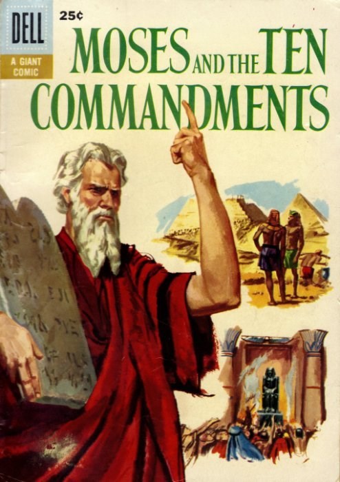 MOSES AND THE TEN COMMANDMENTS #1