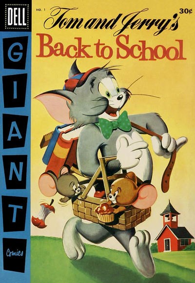 TOM AND JERRY'S BACK TO SCHOOL #1B