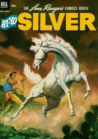 LONE RANGER'S FAMOUS HORSE HI-YO SILVER #5