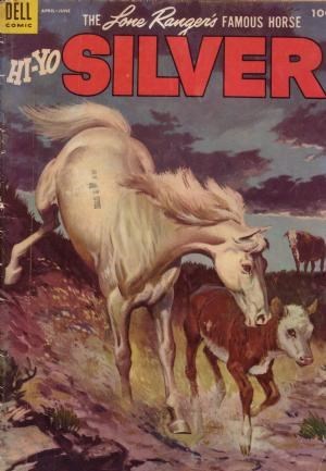 LONE RANGER'S FAMOUS HORSE HI-YO SILVER #10