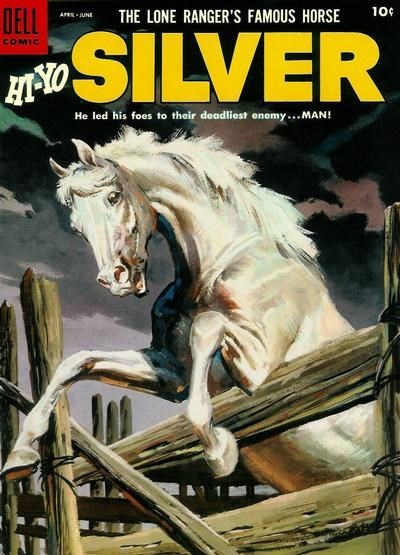 LONE RANGER'S FAMOUS HORSE HI-YO SILVER #14