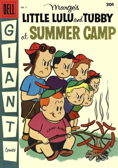MARGE'S LITTLE LULU AND TUBBY AT SUMMER CAMP #5 (1)B
