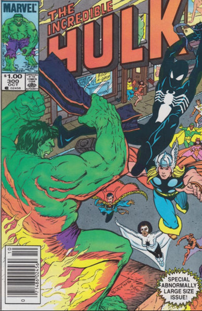 THE INCREDIBLE HULK #300B