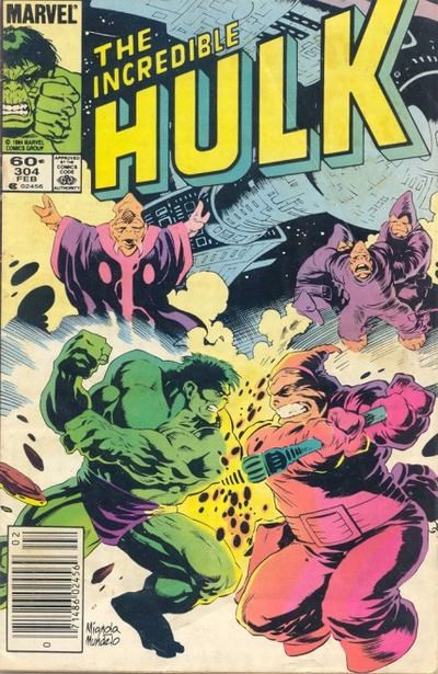 THE INCREDIBLE HULK #304B