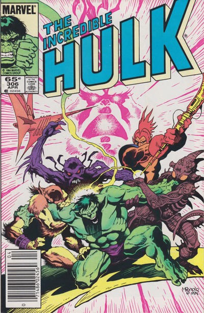 THE INCREDIBLE HULK #306B