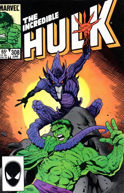 THE INCREDIBLE HULK #308