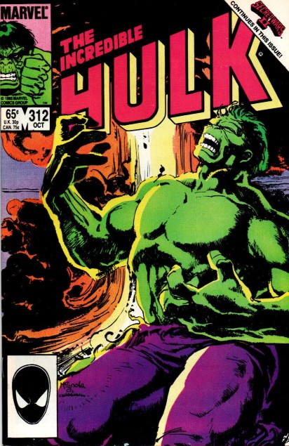 THE INCREDIBLE HULK #312