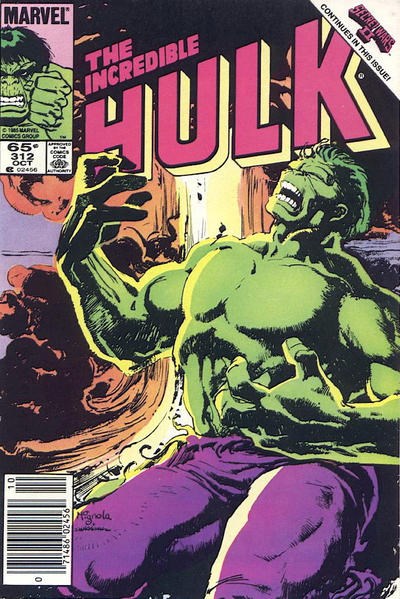 THE INCREDIBLE HULK #312B