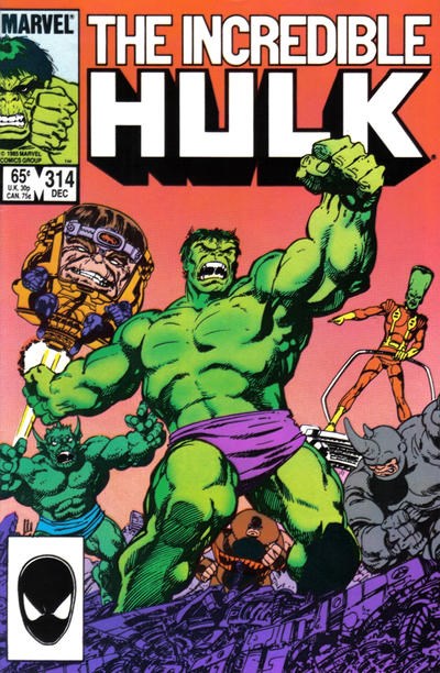 THE INCREDIBLE HULK #314