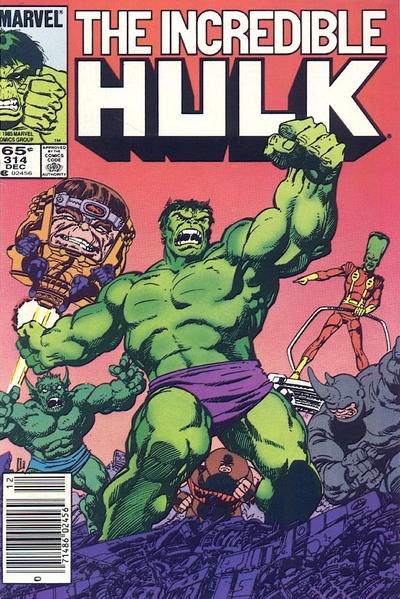 THE INCREDIBLE HULK #314B