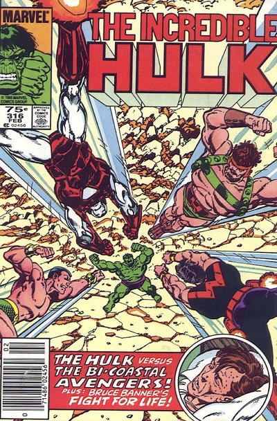THE INCREDIBLE HULK #316B