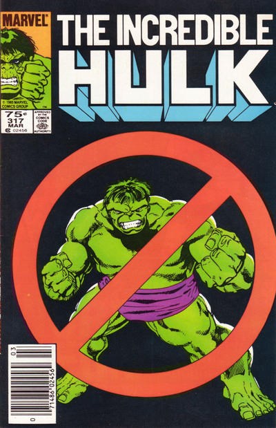 THE INCREDIBLE HULK #317B