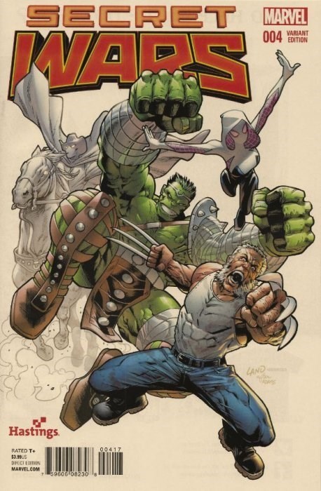 SECRET WARS #4-HAST