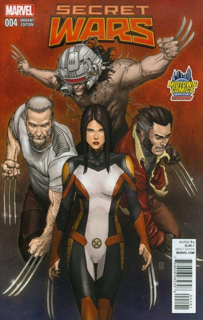 SECRET WARS #4-MID