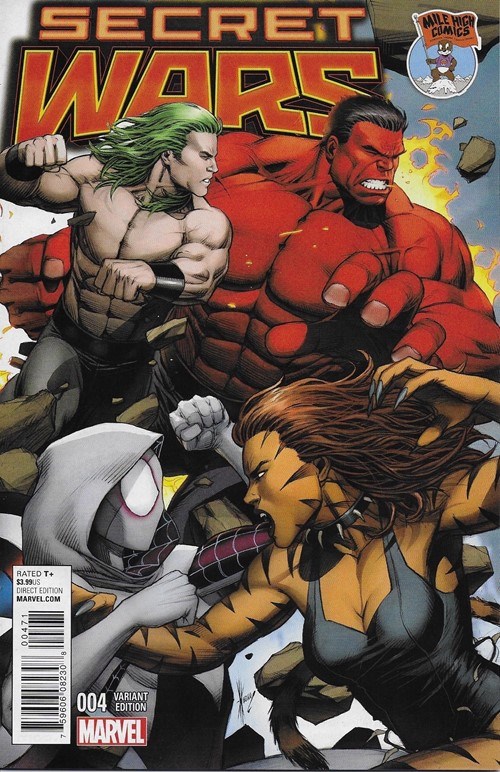 SECRET WARS #4-MILE