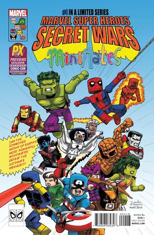 SECRET WARS #4-PX