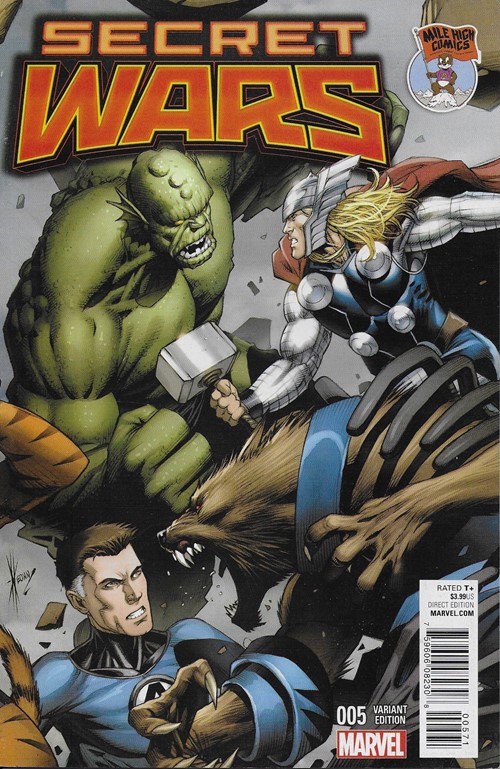 SECRET WARS #5-MILE
