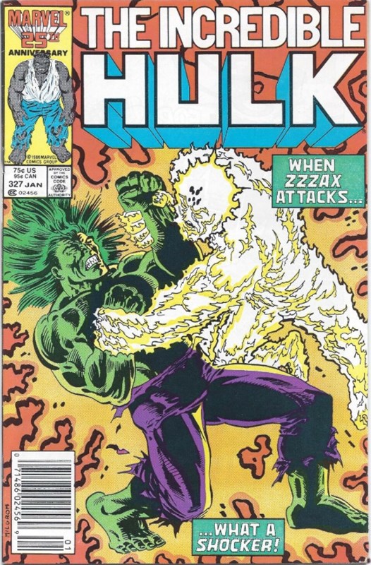 THE INCREDIBLE HULK #327B