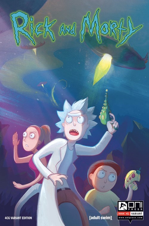 RICK AND MORTY #1-4CGRL