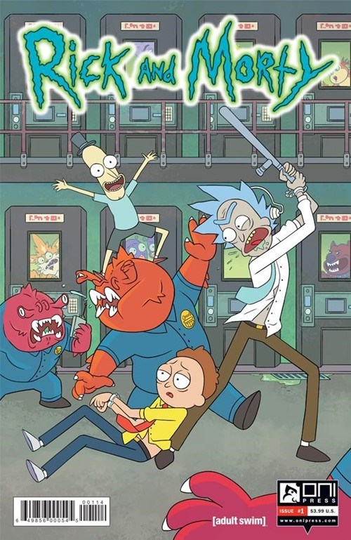 RICK AND MORTY #1-SDCC-B