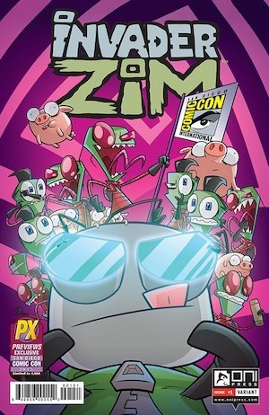 INVADER ZIM #1-SDCC-B