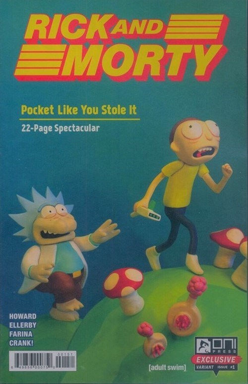 RICK AND MORTY: POCKET LIKE YOU STOLE IT #1-GAMCN