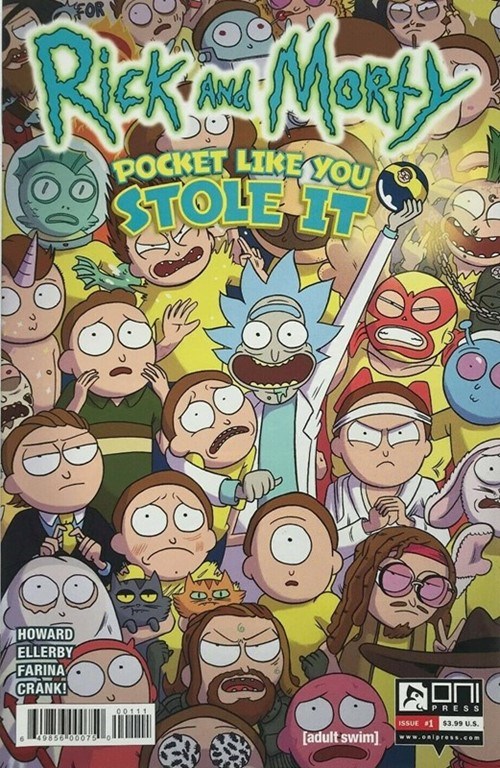 RICK AND MORTY: POCKET LIKE YOU STOLE IT #1-JET-FORB