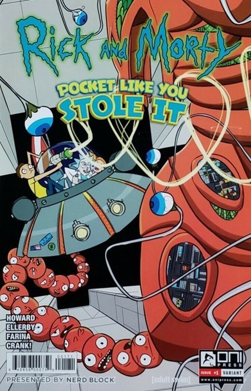 RICK AND MORTY: POCKET LIKE YOU STOLE IT #1-NERDB