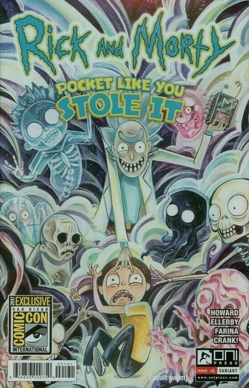 RICK AND MORTY: POCKET LIKE YOU STOLE IT #1-SDCC