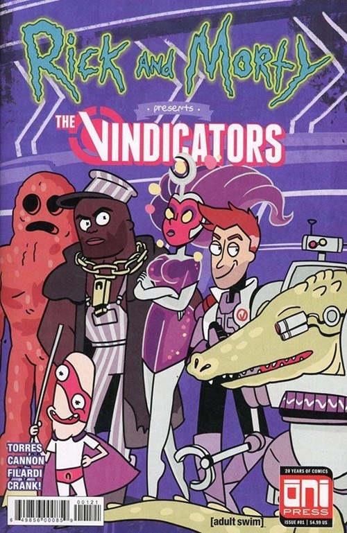 RICK AND MORTY PRESENTS: THE VINDICATORS #1B