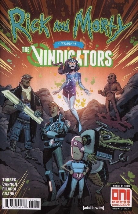 RICK AND MORTY PRESENTS: THE VINDICATORS #1-DIAM