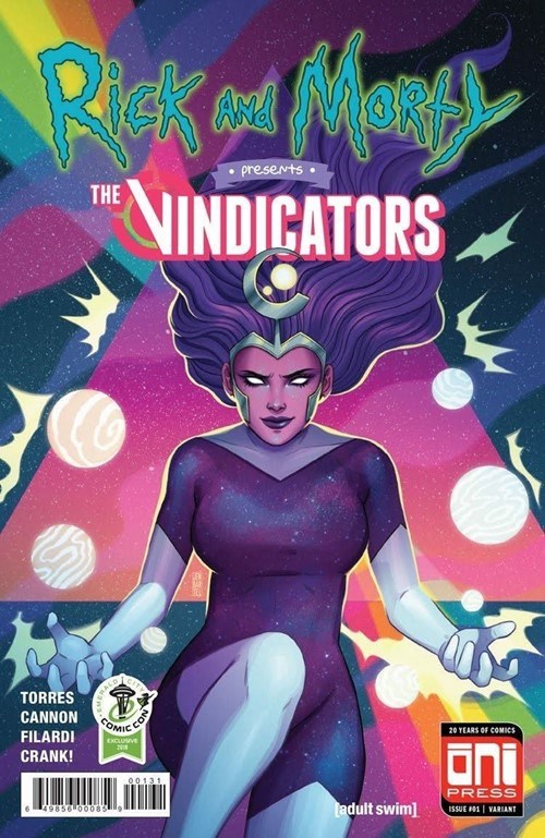 RICK AND MORTY PRESENTS: THE VINDICATORS #1-ECCC