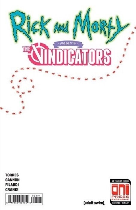RICK AND MORTY PRESENTS: THE VINDICATORS #1-ECCC-B
