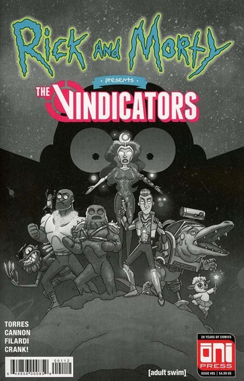 RICK AND MORTY PRESENTS: THE VINDICATORS #1-2nd